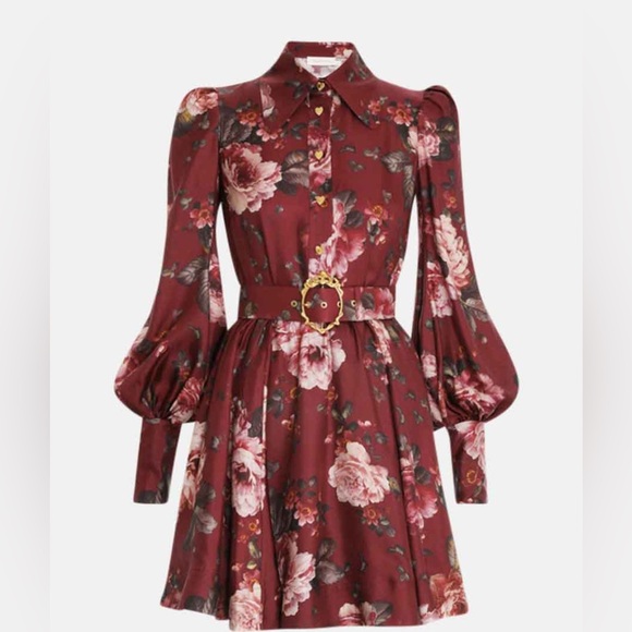 Zimmermann
Luminosity Floral Silk Mini Shirtdress - Picture 6 of 13